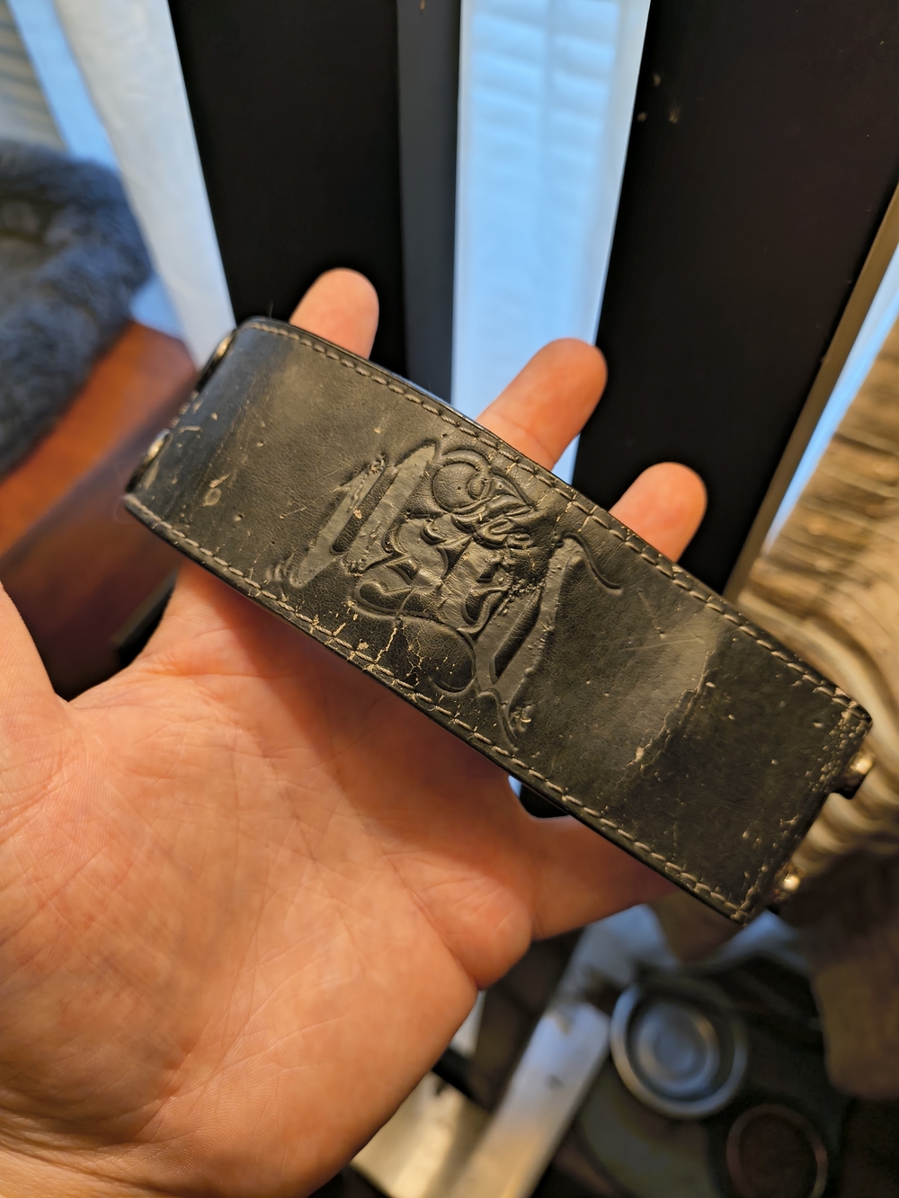 The Used Vintage Leather Wrist Cuff 2005